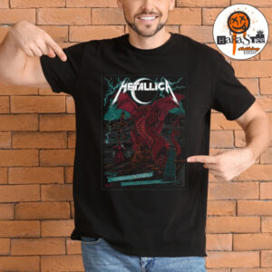Metallica M72 Cardiff 2026 Poster at Principality Stadium In Cardiff Wales On June 28 2026 Unisex T-Shirt