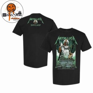 Metallica M72 Dublin 2026 Pop-Up Shop Poster At Aviva Stadium In Dublin Ireland On June 19 And 21 2026 Two Sided Unisex T-Shirt