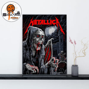 Metallica M72 Glasgow 2026 Pop Up Poster At Hampden Park In Glasgow Scotland On June 25 2026 Art By Landon Armstrong Home Decor Poster Canvas