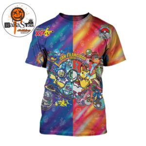 PokemonXP and Pokemon World Championships 2026 San Francisco Fantastic Artwork All Over Print Shirt