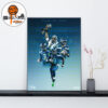 The Jump Caleb Williams Cover Athlete The EA SPORTS Madden NFL 27 Cover Home Decor Poster Canvas