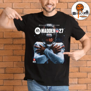 The Iceman Arrives Caleb Williams Cover Athlete The EA SPORTS Madden NFL 27 Deluxe Edition Cover Unisex T-Shirt