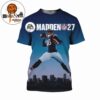 The Iceman Arrives Caleb Williams Cover Athlete The EA SPORTS Madden NFL 27 Deluxe Edition Cover All Over Print Shirt