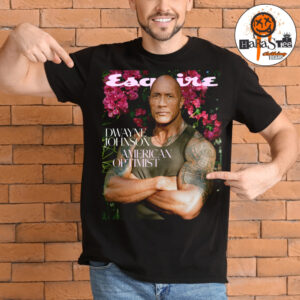 The Rock Dwayne Johnson On Esquire Summer Issue Cover Star Unisex T-Shirt