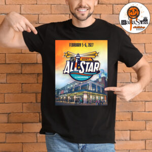 2027 Honda NHL All-Star Weekend Official Poster Event On February 5-6 2027 At UBS Arena In Long Island NY Unisex T-Shirt