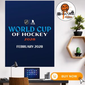 2028 World Cup Of Hockey WCOH February 2028 NHL x NHLPA Home Decor Poster Canvas