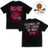 ACDC Columbus 2026 PWR UP Tour Official Poster At Ohio Stadium In Columbus OH On July 15 2026 Unisex T-Shirt