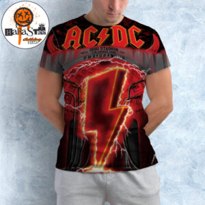 ACDC Columbus 2026 PWR UP Tour Official Poster At Ohio Stadium In Columbus OH On July 15 2026 All Over Print Shirt
