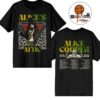 Alice Cooper with the Alice’s Attic EU Tour 2026 Coffin Two Sided Unisex T-Shirt
