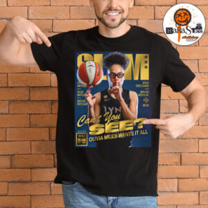 Can’t You See Olivia Miles Wants It All The Rookie Sensation Stars on Cover Gold Metal Editions SLAM 263 Magazine Unisex T-Shirt