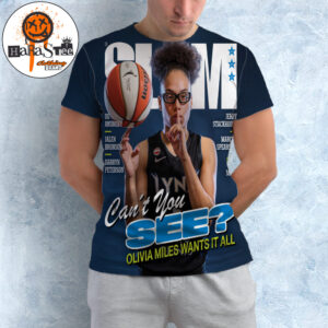 Can’t You See Olivia Miles Wants It All The Rookie Sensation Stars on Cover SLAM 263 All Over Print Shirt