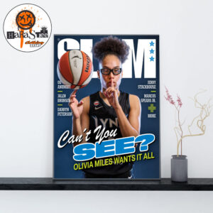 Can’t You See Olivia Miles Wants It All The Rookie Sensation Stars on Cover SLAM 263 Home Decor Poster Canvas
