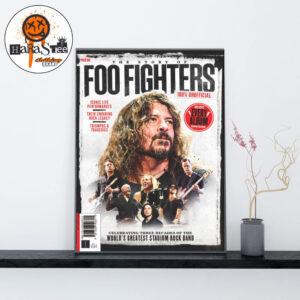 Classic Rock And Metal Hammer Comes The Story Of Foo Fighters Cover Bookazine Out July 9 2026 Home Decor Poster Canvas