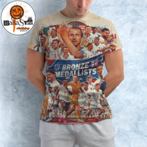 Congratulations To England Three Lions Bronze Medallists In FIFA World Cup 2026 All Over Print Shirt