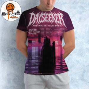 Dayseeker Australia Tour 2027 Official Poster Schedule Dates List All Over Print Shirt