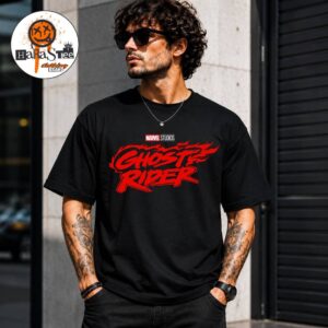 Ghost Rider Logo Of Marvel Studios Directed by Shawn Levy Only In Theaters 2028 Unisex T-Shirt