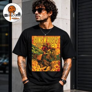 Guns N Roses Saratoga Springs NY 2026 July 26 Tonight Poster at Albany Med Health System at SPAC Unisex T-Shirt