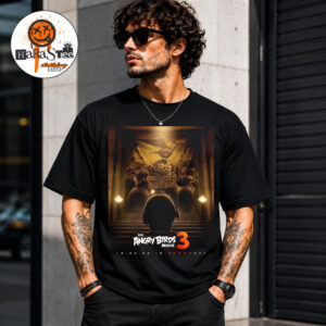 Honoring Mighty Eagle For Saving The Eggs The Angry Birds Movie 3 Official Poster Inspired By Avengers Doomsday Unisex T-Shirt