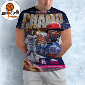 Jordan Walker 2026 T-Mobile MLB Home Run Derby Champion All Over Print Shirt
