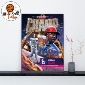 Jordan Walker 2026 T-Mobile MLB Home Run Derby Champion Home Decor Poster Canvas