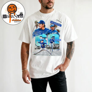 Los Angeles Dodgers Are The First Team To 60 Wins Unisex T-Shirt