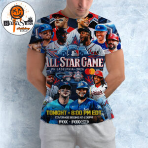 MLB All-Star Game Philadelphia 2026 Coverage Beginning At Citizens Bank Park All Over Print Shirt