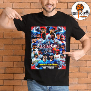 MLB All-Star Game Philadelphia 2026 Coverage Beginning At Citizens Bank Park Unisex T-Shirt