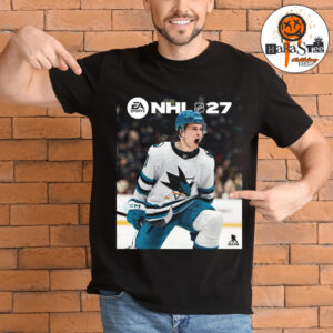 Macklin Celebrini Is The EA Sports NHL 27 Cover Athlete Unisex T-Shirt