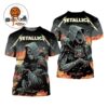 Metallica M72 London 2026 Night 2 Venue Event Poster Shows At London Stadium England UK On June 5 2026 All Over Print Shirt