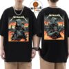 Metallica M72 London 2026 Night 2 Venue Event Poster Shows At London Stadium England UK On June 5 2026 Two Sided Unisex T-Shirt Metallica M72 London 2026 Night 2 Venue Event Poster Shows At London Stadium England UK On June 5 2026 Two Sided Unisex T-Shirt