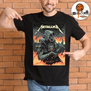 Metallica M72 London 2026 Night 2 Venue Event Poster Shows At London Stadium England UK On June 5 2026 Classic T-Shirt