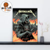 Metallica M72 London 2026 Night 2 Venue Event Poster Shows At London Stadium England UK On June 5 2026 Wall Art Home Decor Poster Canvas