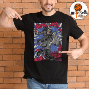 Metallica M72 London 2026 Pop Up Shop On July 3-5 2026 At London Stadium In England For M72 World Tour Unisex T-Shirt