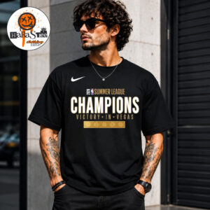 Nike x Golden State Warriors 2026 NBA Summer League Champions Victory In Vegas Unisex T-Shirt