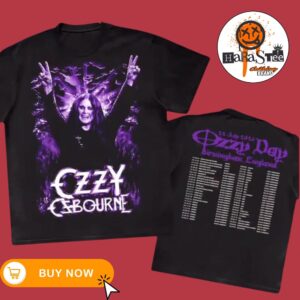 Ozzy Osbourne Exclusive Tee For The First-ever Ozzy Day July 22 2026 Birmingham England Two Sided Unisex T-Shirt