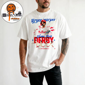Philadelphia Phillies Bryce Harper 2026 MLB Home Run Derby Ring The Bell Unisex T-Shirt