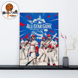 Philadelphia Phillies Players In MLB All-Star Game Philadelphia 2026 Home Decor Poster Canvas