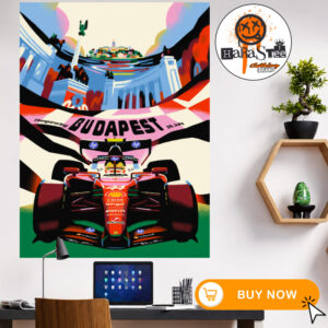 Scuderia Ferrari HP F1 Team Official Poster 2026 F1 Race Week Round 11 At Hungarian GP Budapest On July 26 2026 Home Decor Poster Canvas