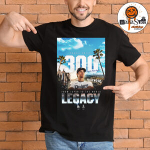 Shohei Ohtani 300 Career Home Run In MLB From Japan To The World Legacy Unisex T-Shirt