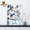 Shohei Ohtani 300 MLB Home Runs In Career Artwork Home Decor Poster Canvas