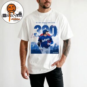 Shohei Ohtani Makes MLB History With 300 Home Runs In Career Unisex T-Shirt
