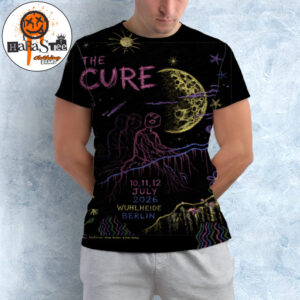 The Cure Berlin July 10 11 12 2026 Venue Poster At Wuhlheide In Germany All Over Print Shirt