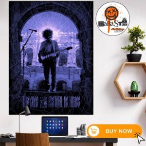 The Cure Nimes 2026 July 24 Limited Edition Event Night 1 Poster At The Festival de Nimes in France Home Decor Poster Canvas
