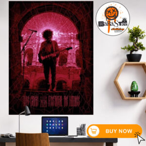 The Cure Nimes Night 2 2026 July 26 Limited Edition Event Poster At The Festival de Nimes in France Home Decor Poster Canvas