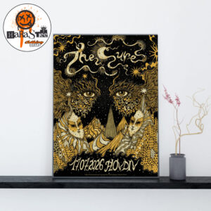 The Cure Plovdiv 2026 Limited Edition Event Poster At PhillGood Festival On July 17 In Bulgaria Home Decor Poster Canvas