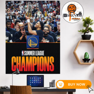 The Golden State Warriors Are 2026 NBA Summer League Champions Home Decor Poster Canvas