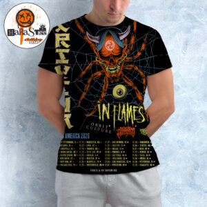 Trivium The Crown In The Grave Tour North America 2026 All Over Print Shirt