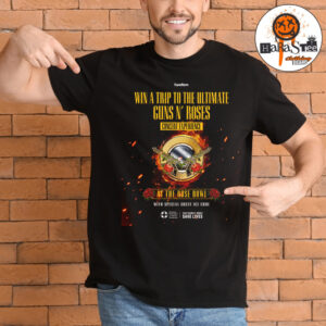Win A Trip To The Ultimate Guns N Roses Concert Experience Poster At The Rose Bowl With Special Guest Ice Cube Unisex T-Shirt