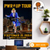 ACDC Power Up Tour 2026 PWR Up Tour Official Poster at The Dome At America’s Center In St Louis MO on September 8 2026 Home Decor Poster Canvas