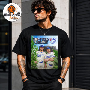Boston Red Sox vs Kansas City Royals in MLB at Field of Dreams On August 12 2027 Unisex T-Shirt